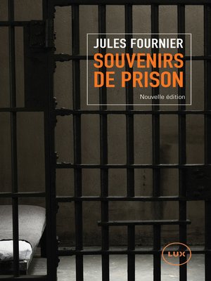 cover image of Souvenirs de prison